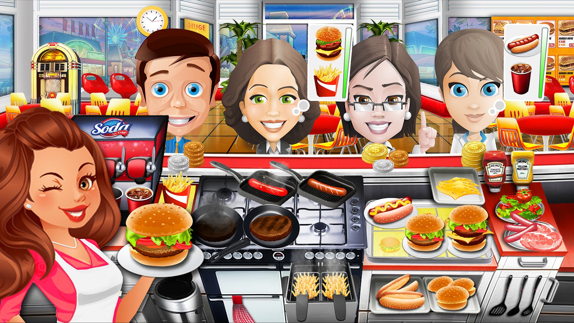 Скриншоты The Cooking Game.