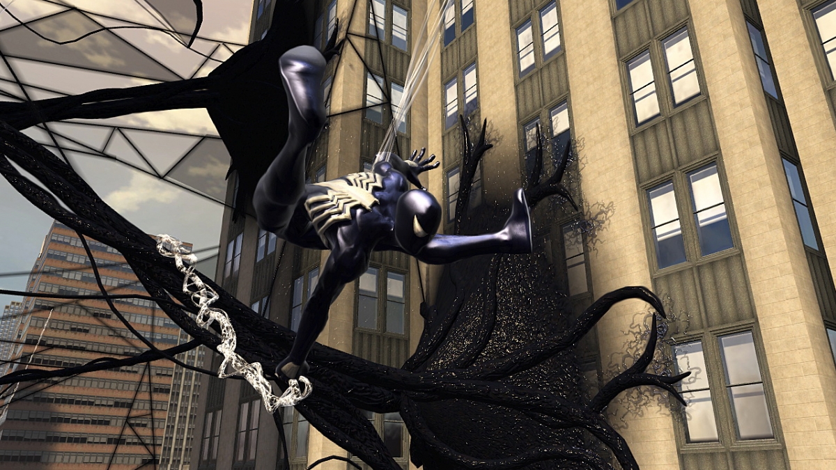 Скриншоты Spider-Man: Web of Shadows.
