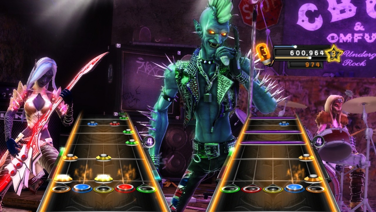 Guitar Hero: Warriors of Rock.