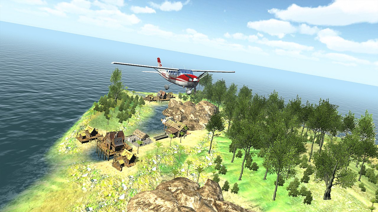 Симулятор на пк 32. Island Flight Simulator. Симулятор острова на ПК. Игра симулятор на острове. Аэроплан остров игра.