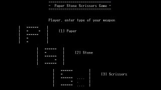 Paper Stone Scrissors Game (itch)