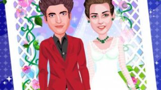 Celebrity Weddings Dash Bride And Groom Fashion Dress Up Free - Taylor Miley And Kristen Edition