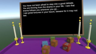 Spooky Fortune Telling Dice VR (itch)