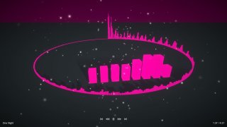 Audio Visualizer and Music Player (itch)