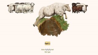 Traditional Sheep Counting Simulator (itch)