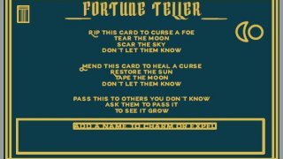Fortune Teller Magic Card (itch)