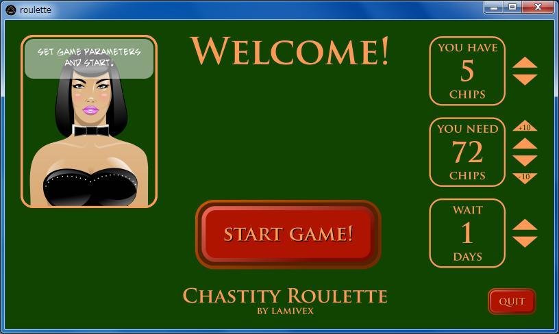Chastity Roulette (HTML5 Version) (itch). 