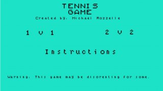 Tennis Game (itch)