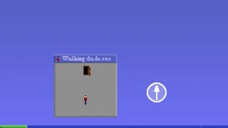 Walk to the door (itch)