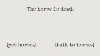 The horse is dead. (itch)