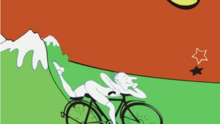 Albert Hofman's bicycle ride (prototype) (itch)