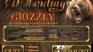 3D Hunting: Grizzly