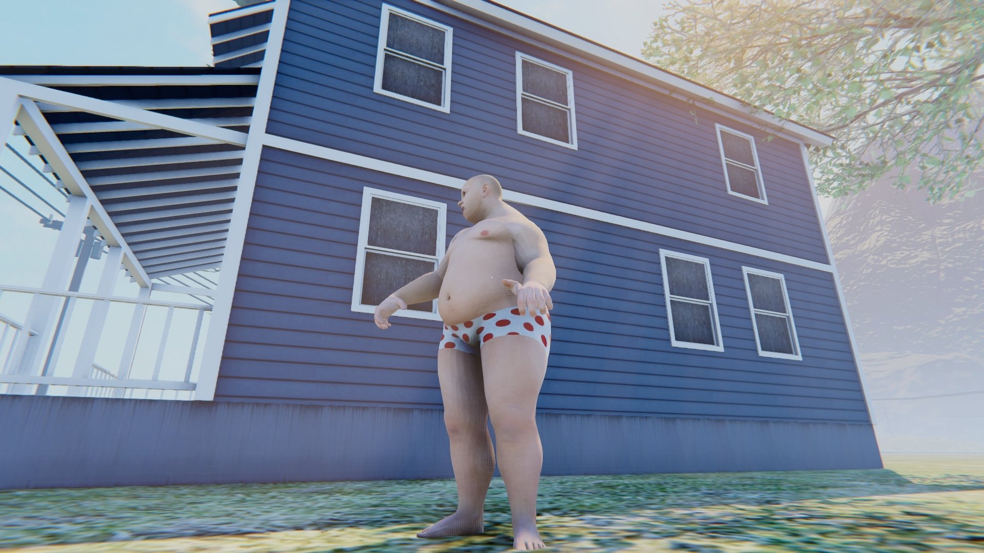 Fat Dude Simulator. 