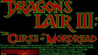 Dragon's Lair III: The Curse of Mordread