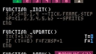 Simple Animation in PICO-8 (itch)