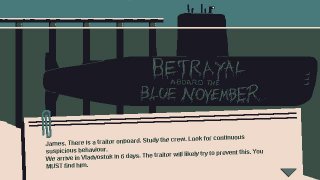 Betrayal aboard the Blue November (itch)