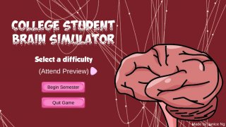 College Student Brain Simulator (itch)