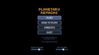 Planetary Remains [LD38] (itch)