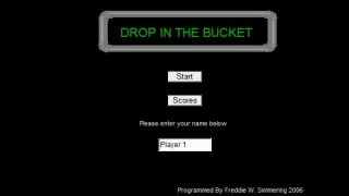 Drop In The Bucket (itch)