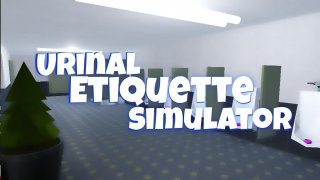 Urinal Etiquette Simulator (itch)