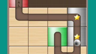 Ball Unblock - Slide the blocks and roll the ball
