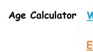 Age Calculator Winter Edition (itch)