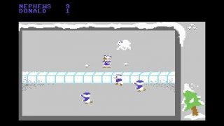 Donald's Snow fight [Commodore 64] (itch)