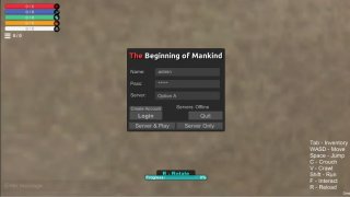 The beginning of Mankind Multiplayer (itch)