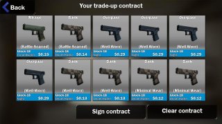 Contract Trade up for CS:GO (itch)