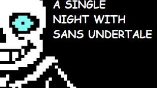 A Single Night With Sans Undertale (itch)