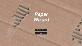 Paper Wizard (itch)