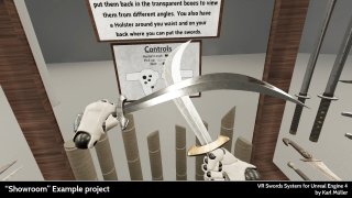 Sausage Samurai VR - Example Game (itch)