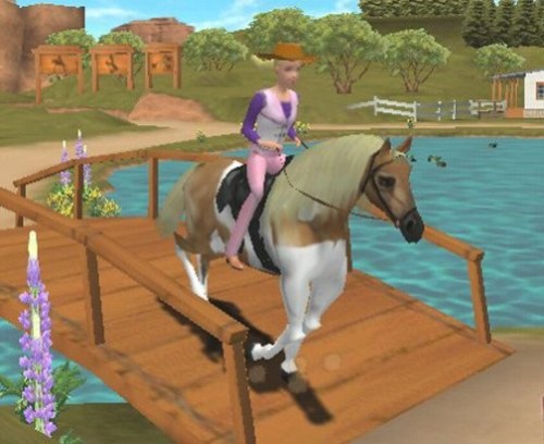 Barbie games store horse