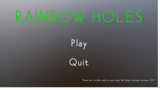 Rainbow Holes (itch)