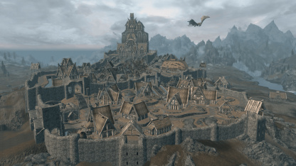 Совсем как в Skyrim: поклонник воссоздал копию Вайтрана в Valheim