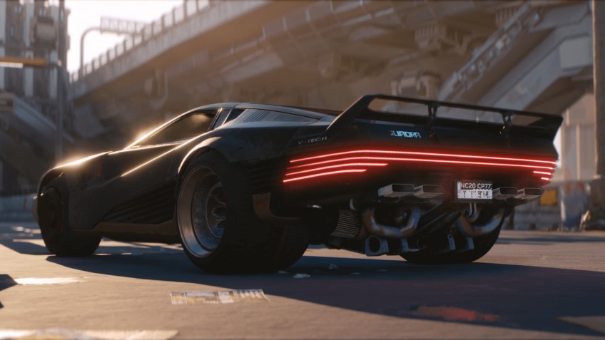 Плотва главного героя из Cyberpunk 2077