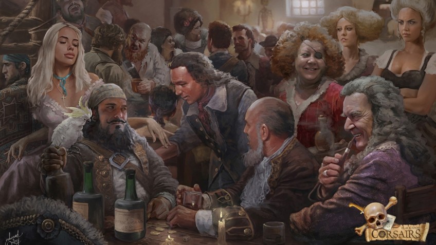 Дебютный трейлер RPG "Корсары: Чёрная метка"