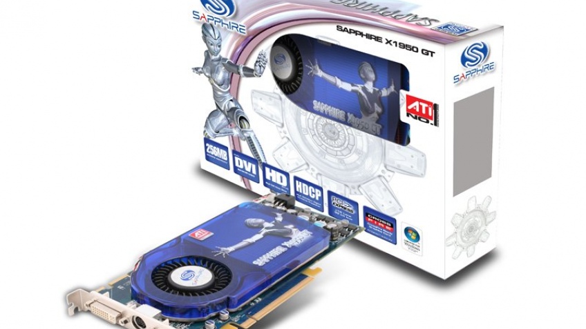 Сапфировый Radeon X1950 GT