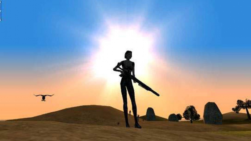Anarchy Online: с тыквой на голове