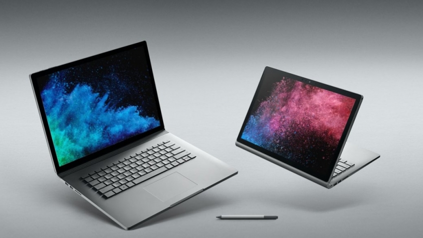 Microsoft обновила Surface Book 2