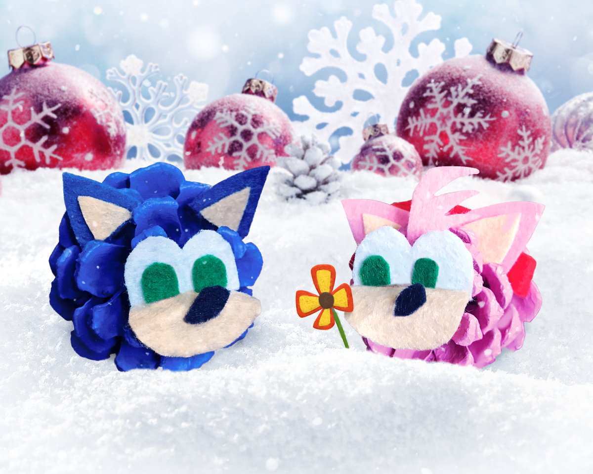 Маска, маска, я вас знаю! Конечно же, нас поздравили создатели серии Sonic