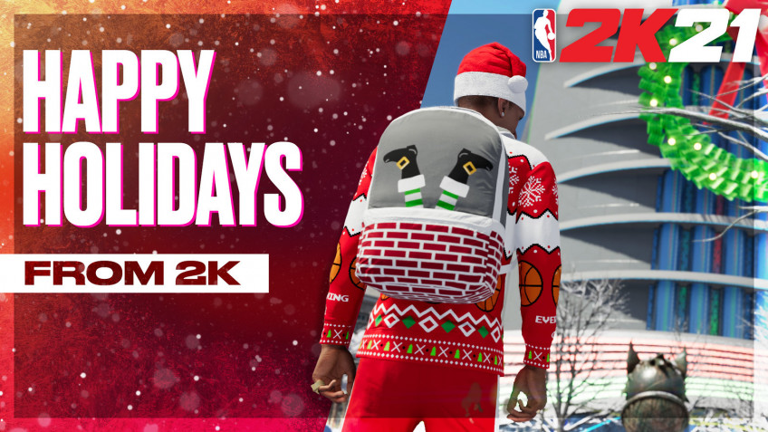 Героям NBA 2K21 идёт новогодний наряд, жаль лишь, что игра ничем особым не удивила
