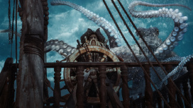 Косплеер показал легендарного Дейви Джонса из «Пиратов Карибского моря»