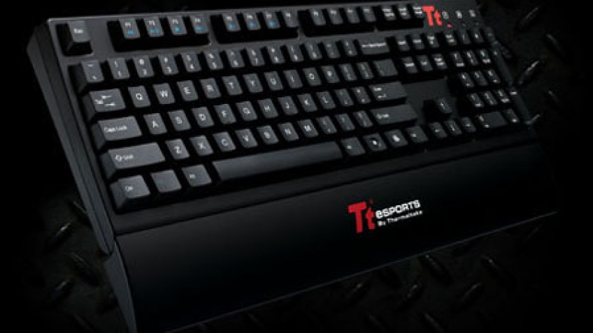 Tt eSPORTS представила механическую клавиатуру для киберспортсменов