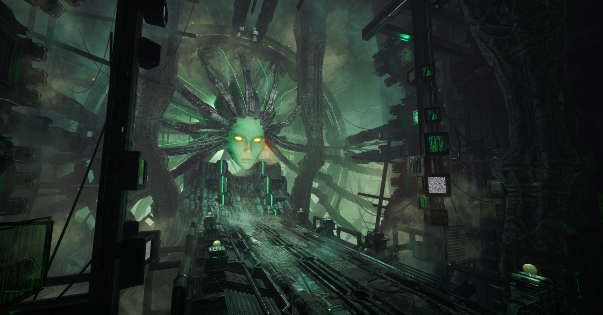 Художник воссоздал Shodan из System Shock 2 на Unreal Engine 4