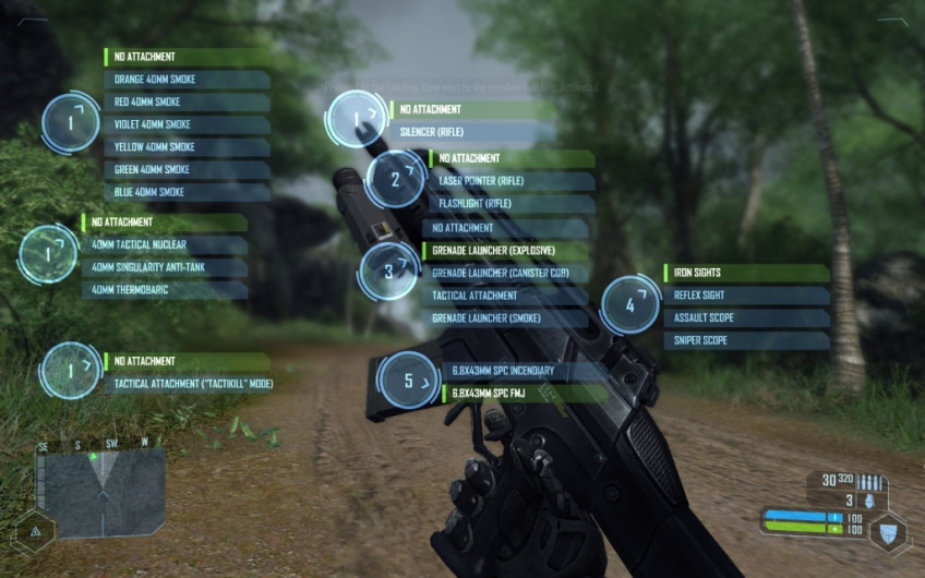 Скриншот из Crysis для наглядности