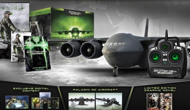Покупателям Splinter Cell: Blacklist предложат игрушечный самолет