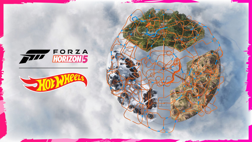 Создатели Forza Horizon 5 опубликовали карту дополнения Hot Wheels1
