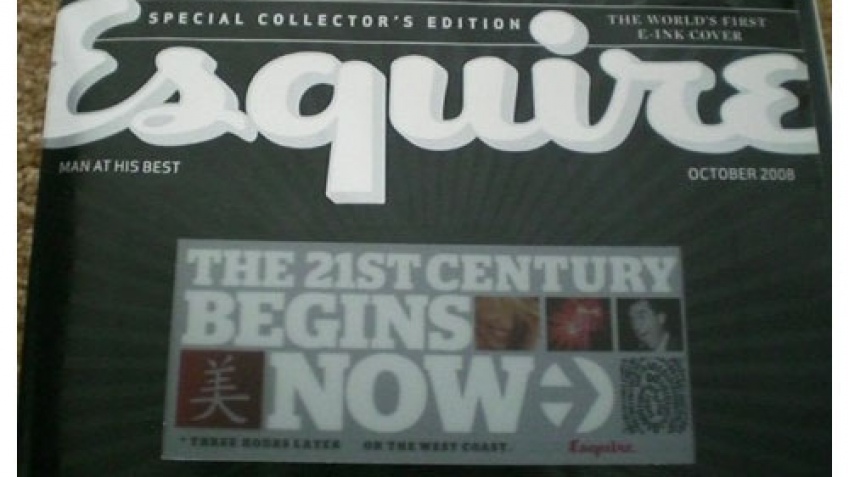 Esquire с обложкой на основе E Ink уже в продаже
