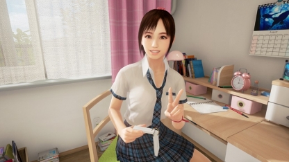 Слева — Summer Lesson, справа — VR Kanojo